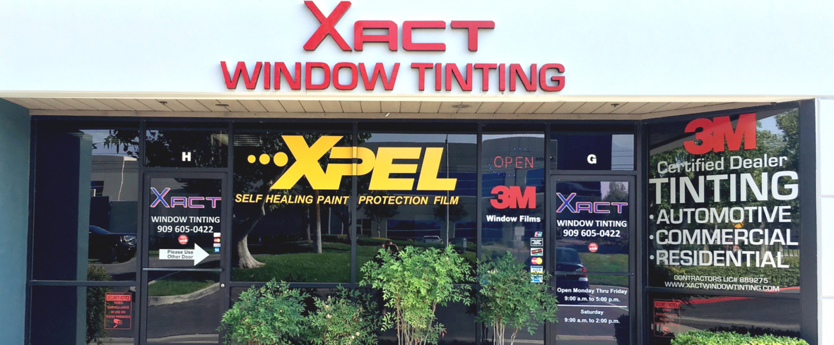 WINDOW TINTING Commercial Retail Display Banner Sign 